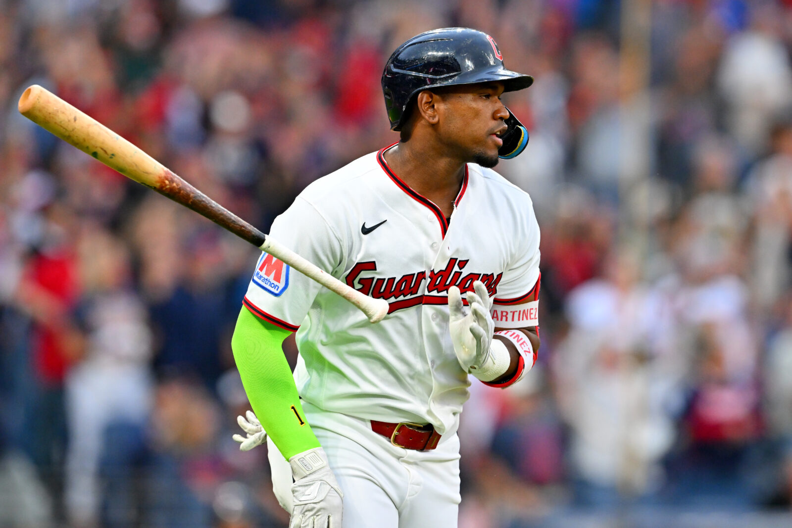 Angel Martinez’s Huge Day Lifts Guardians On Saturday