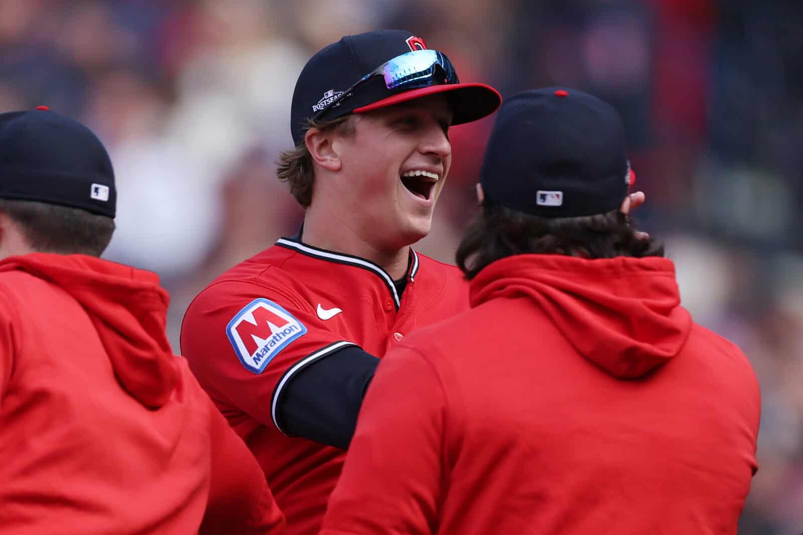 Petey Halpin Gets Candid About Guardians’ Mindset After Game 4 Loss