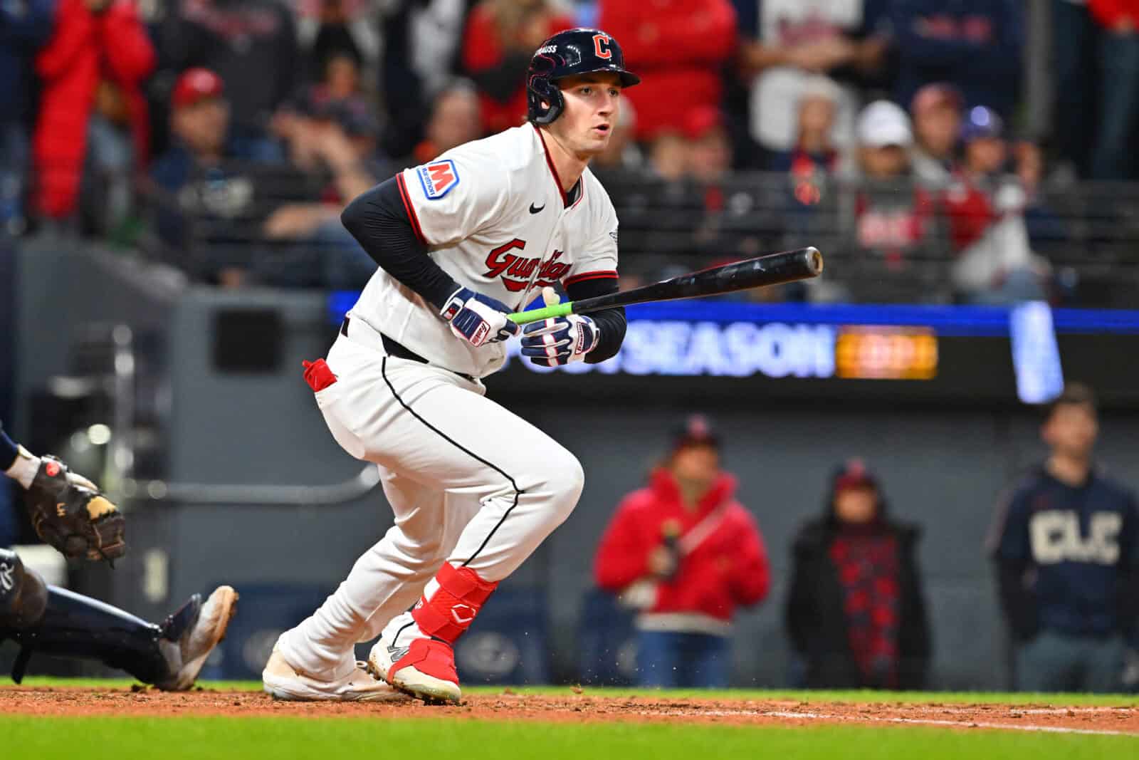 Chase DeLauter Makes Guardians Rookie History In Postseason